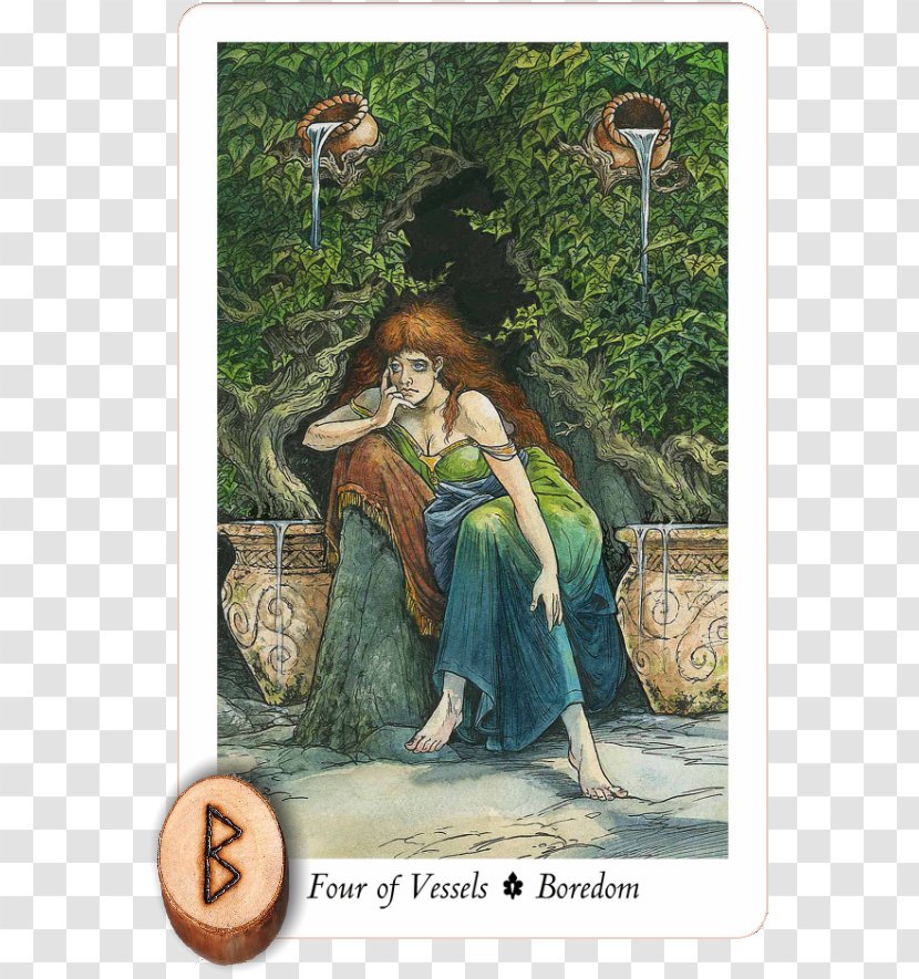 The Wildwood Tarot: Wherein Wisdom Resides Shadowscapes Tarot Book Of Thoth Playing Card - Aleister Crowley - Elder Futhark Transparent PNG