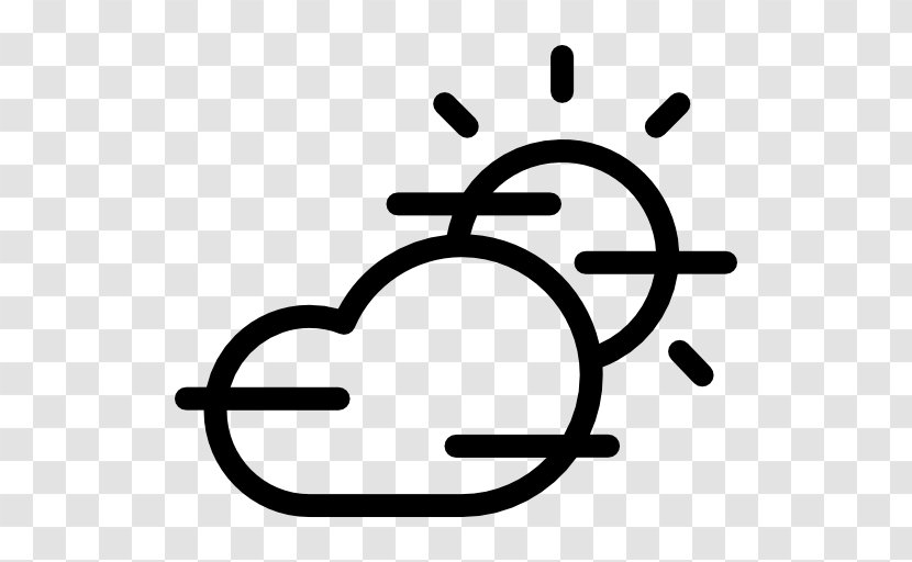 Weather Forecasting Clip Art - Black And White Transparent PNG