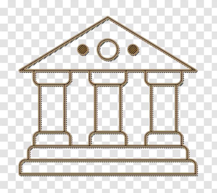 Bank Icon Building Finance - House - Payment Transparent PNG