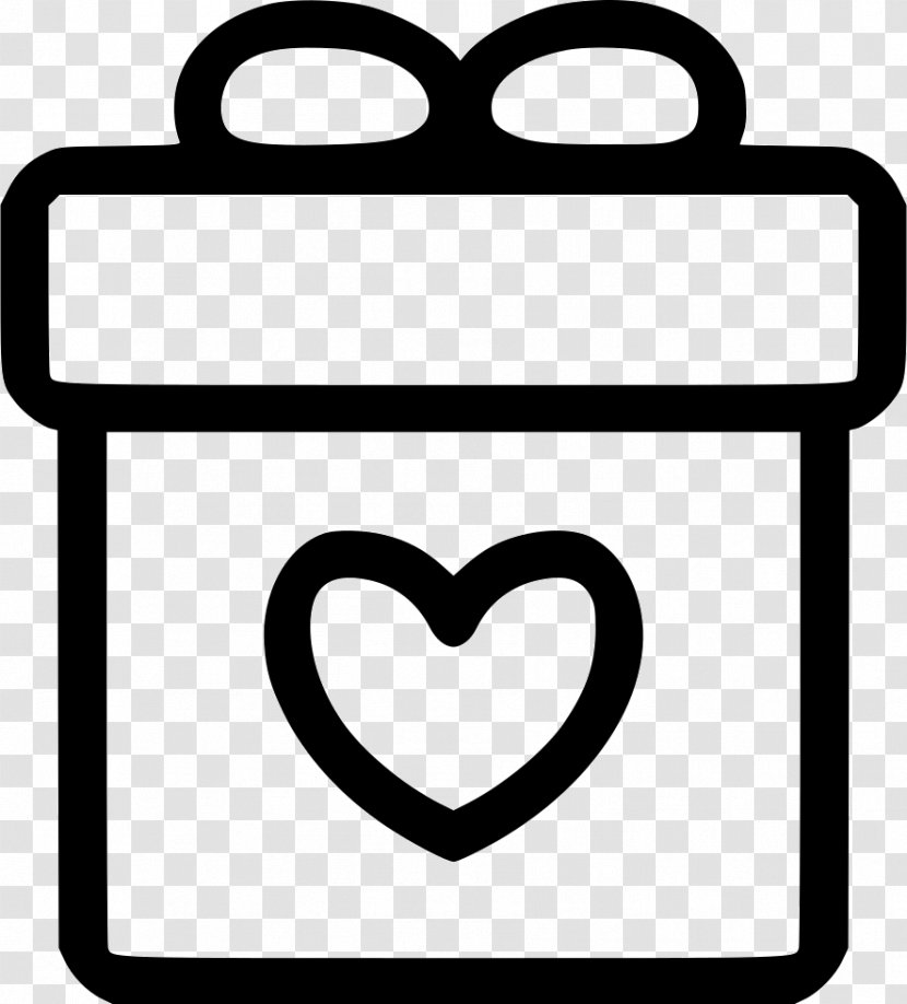 Gift Icon - Heart - Cartoon Transparent PNG