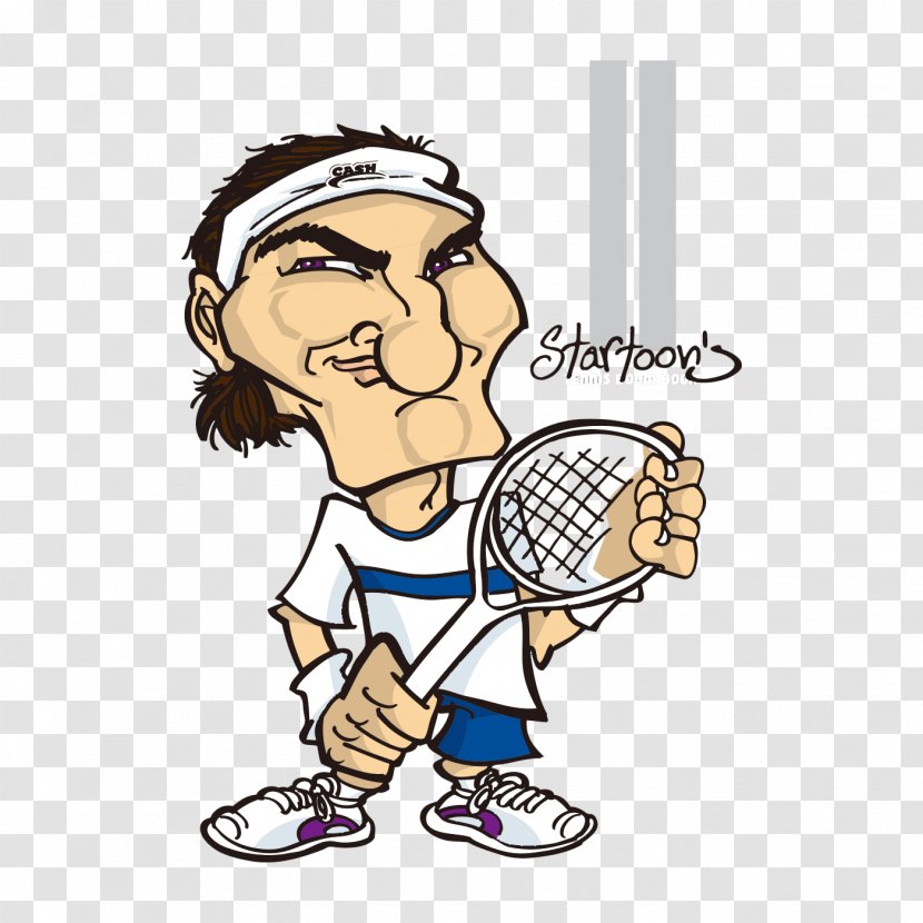 Cartoon Badminton Sport - Sports Equipment - Tennis Boy Transparent PNG
