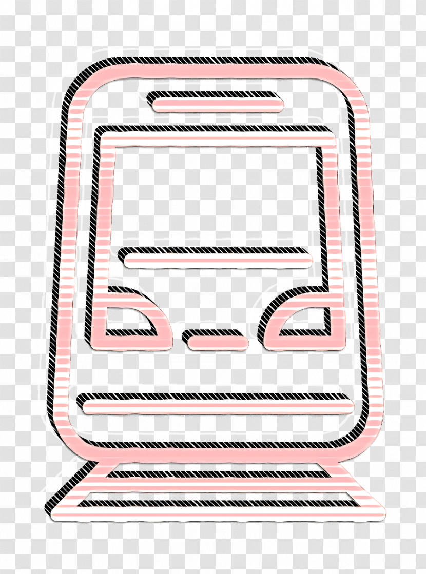 Train Icon Rounded Transportation Icon Transparent PNG