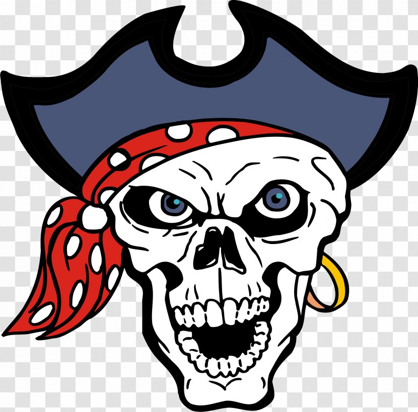 Piracy Skull Jolly Roger - Alpha Compositing - Pirate Transparent PNG