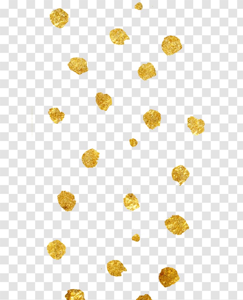 Polka Dot Gold Pattern - Silver - GOLD DOTS Transparent PNG