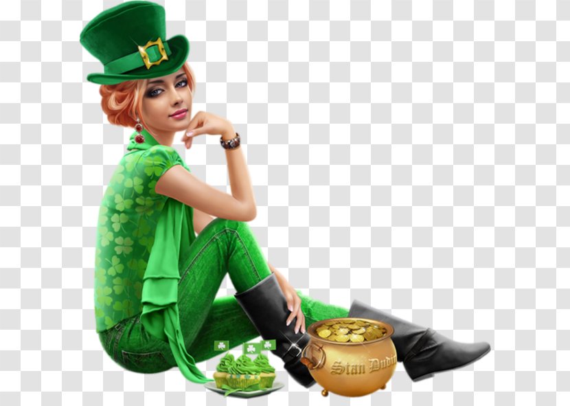 Saint Patrick's Day Woman Irish People Female - Tree - Women Transparent PNG