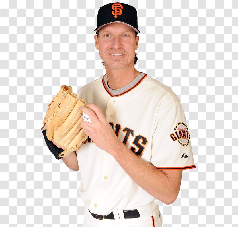 Randy Johnson Baseball Positions San Francisco Giants Glove Seattle Mariners - Pitcher Transparent PNG