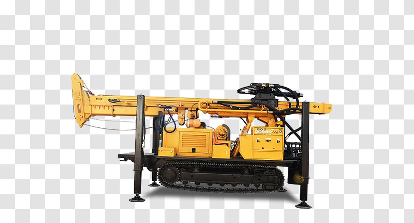 Machine - Crane - Water Well Drilling Rig Transparent PNG
