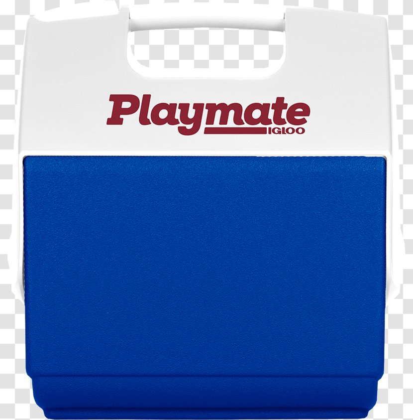 Blue Igloo Playmate Pal 9 Can Cooler White Color - Eisbox - PICKNIC Transparent PNG