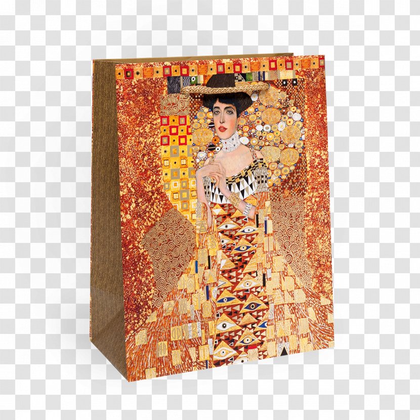 Portrait Of Adele Bloch-Bauer I The Kiss Artist Painting - Gustav Klimt Transparent PNG