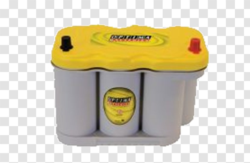 Car Electric Battery Deep-cycle Automotive VRLA - Volt - Yellow View Images By Category Transparent PNG