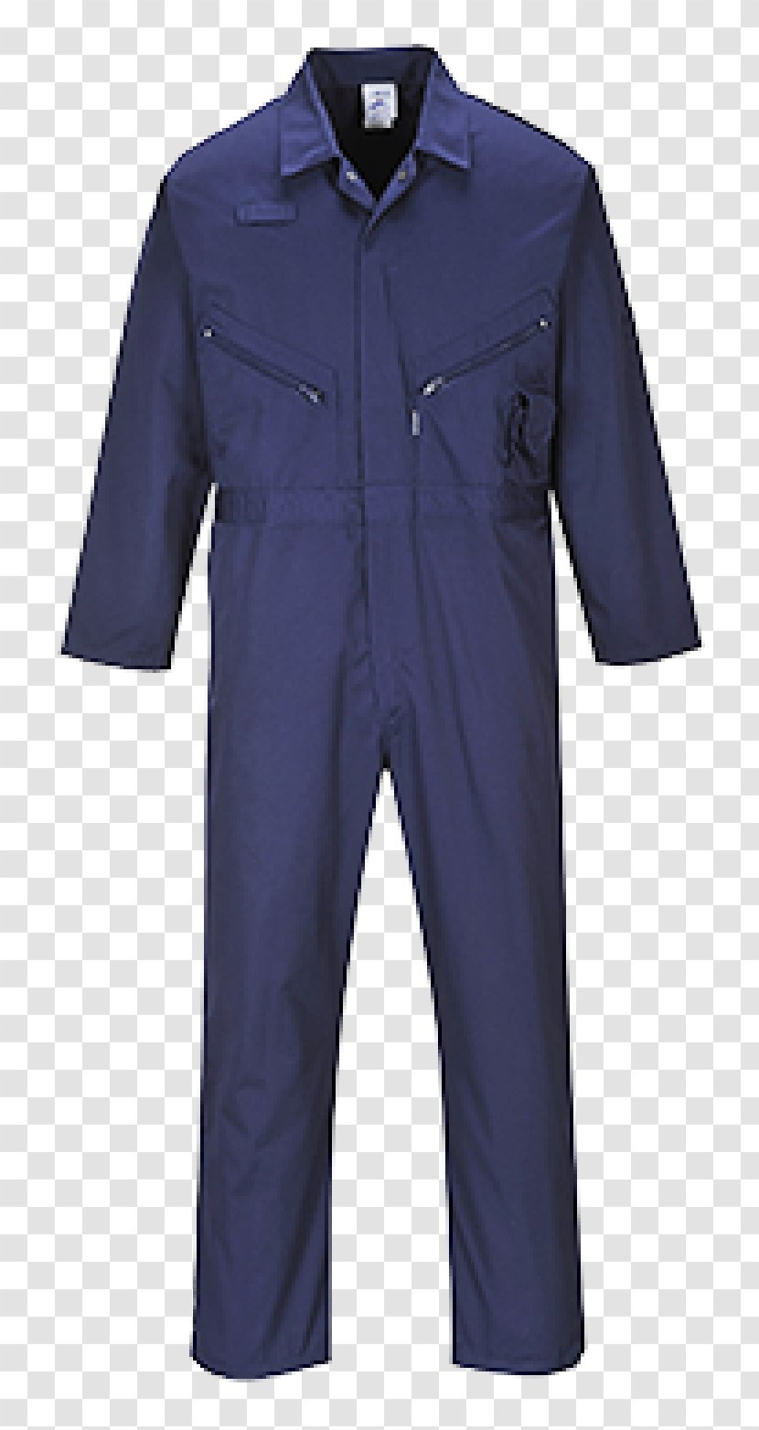 T-shirt Boilersuit Clothing Workwear Zipper - Overall Transparent PNG