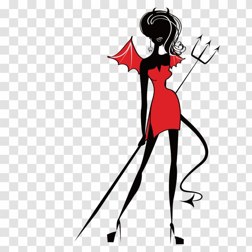 Devil Stock Photography Clip Art - Heart - Hand Fork Witch Transparent PNG