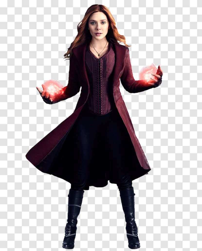 Wanda Maximoff Quicksilver Captain America Vision Marvel Cinematic Universe - Scarlet Witch Transparent PNG
