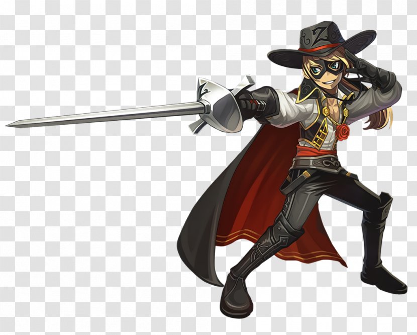 Zorro Character Art Hero Lost Saga - Fictional Transparent PNG