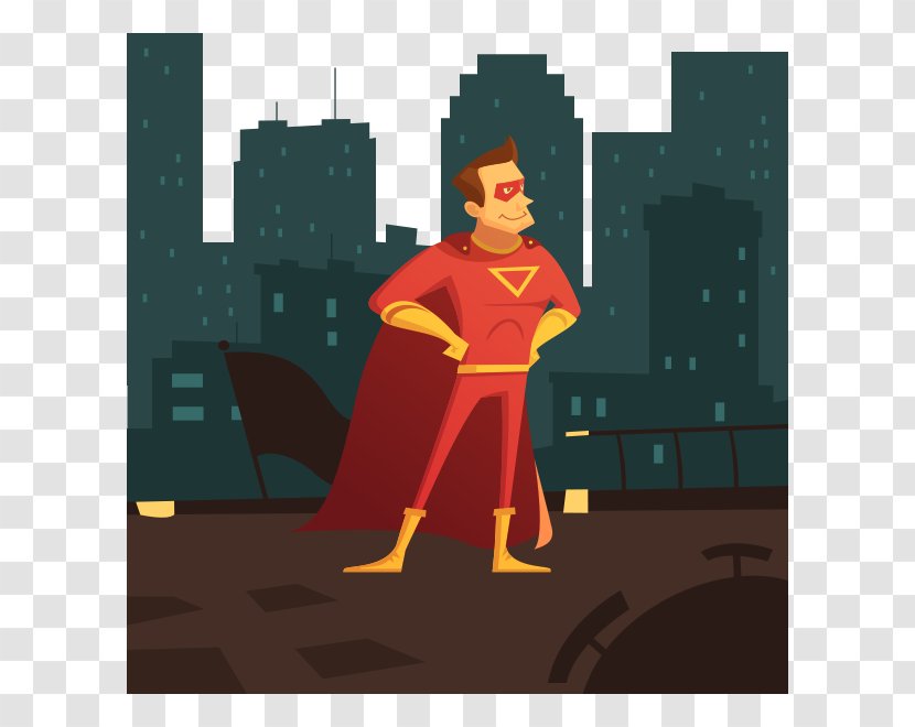 Clark Kent Royalty-free Illustration - Royaltyfree - Superman Cartoon Man Vector Design Transparent PNG