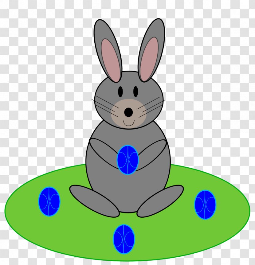 Easter Bunny Hare Rabbit Clip Art - Whiskers Transparent PNG