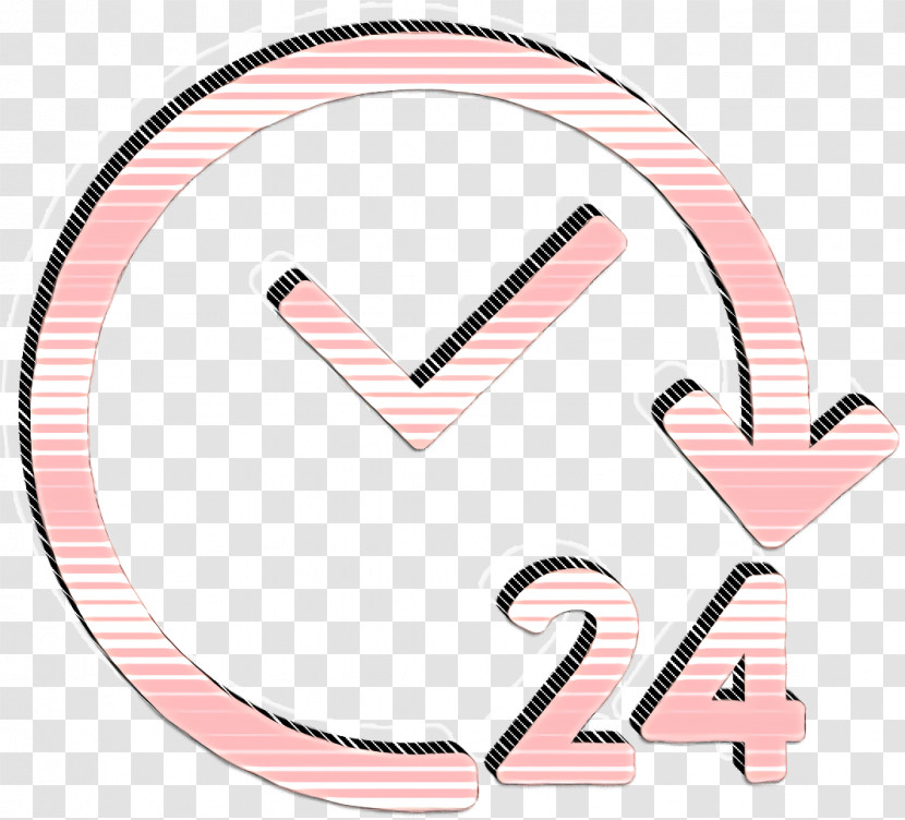 24 Hours Open Icon Icon Timer Icon Transparent PNG