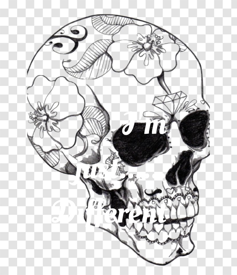 Calavera Coloring Book Skull Day Of The Dead Adult - Tree Transparent PNG