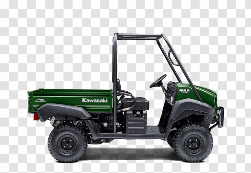 Kawasaki MULE Heavy Industries Motorcycle & Engine Four-wheel Drive Utility Vehicle Transparent PNG