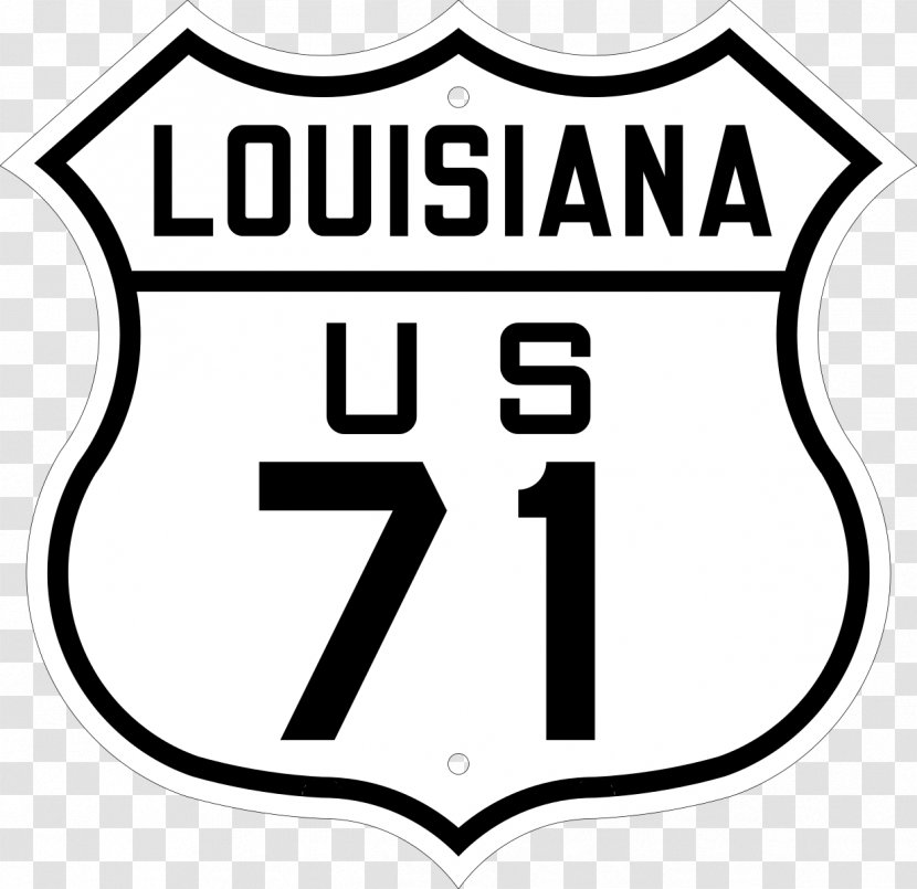 U.S. Route 66 In Oklahoma Illinois 75 Alternate Arizona - Us Shield - Road Transparent PNG