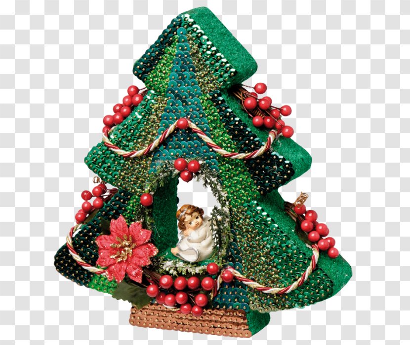 Christmas Ornament Tree Fir - Folia Transparent PNG