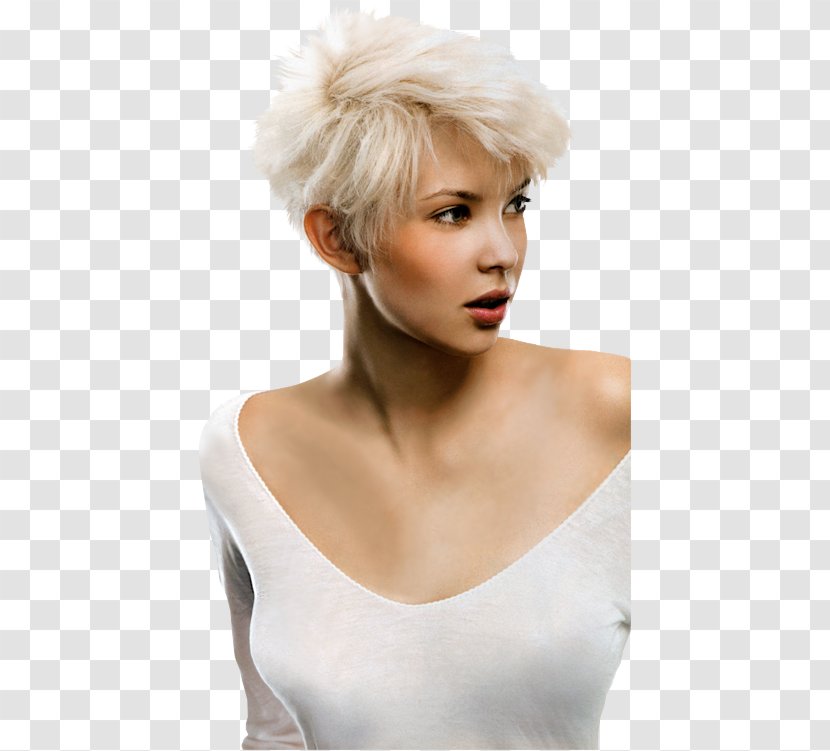Blond Hair Coloring Blog Bangs Long - Chin - Human Color Transparent PNG