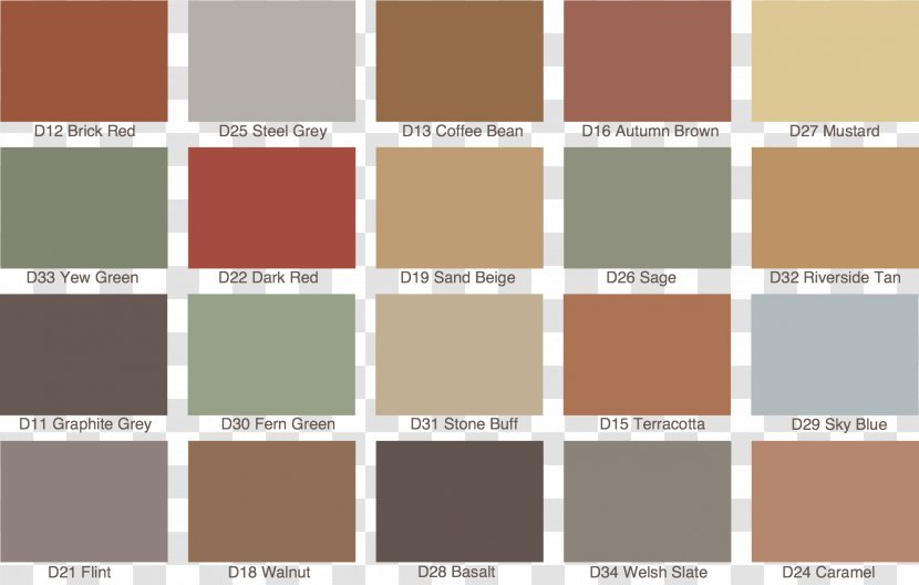 Wood Stain Color Cosmetics Palette Transparent PNG