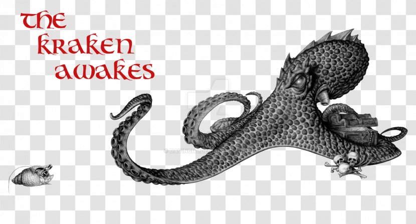 The Kraken Wakes Information - Victorian Era - Design T-shirt Transparent PNG