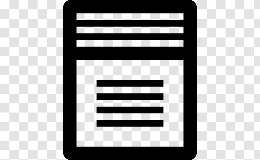 Email Logo - Paper - Rectangle Transparent PNG