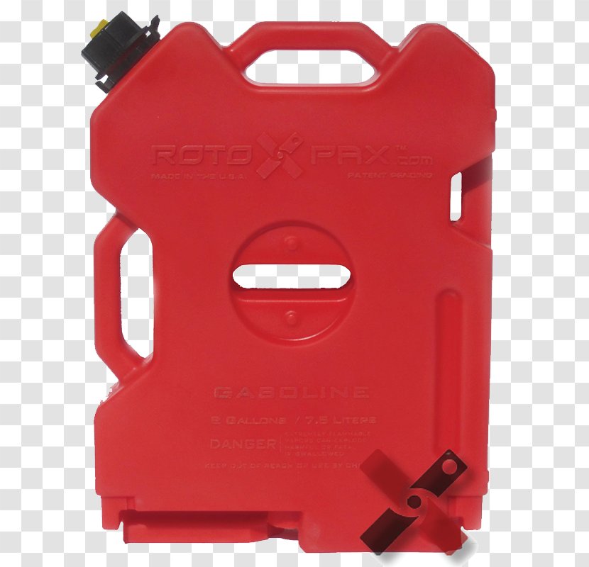 Fuel Tank Motorcycle Jerrycan Gasoline - Red Transparent PNG