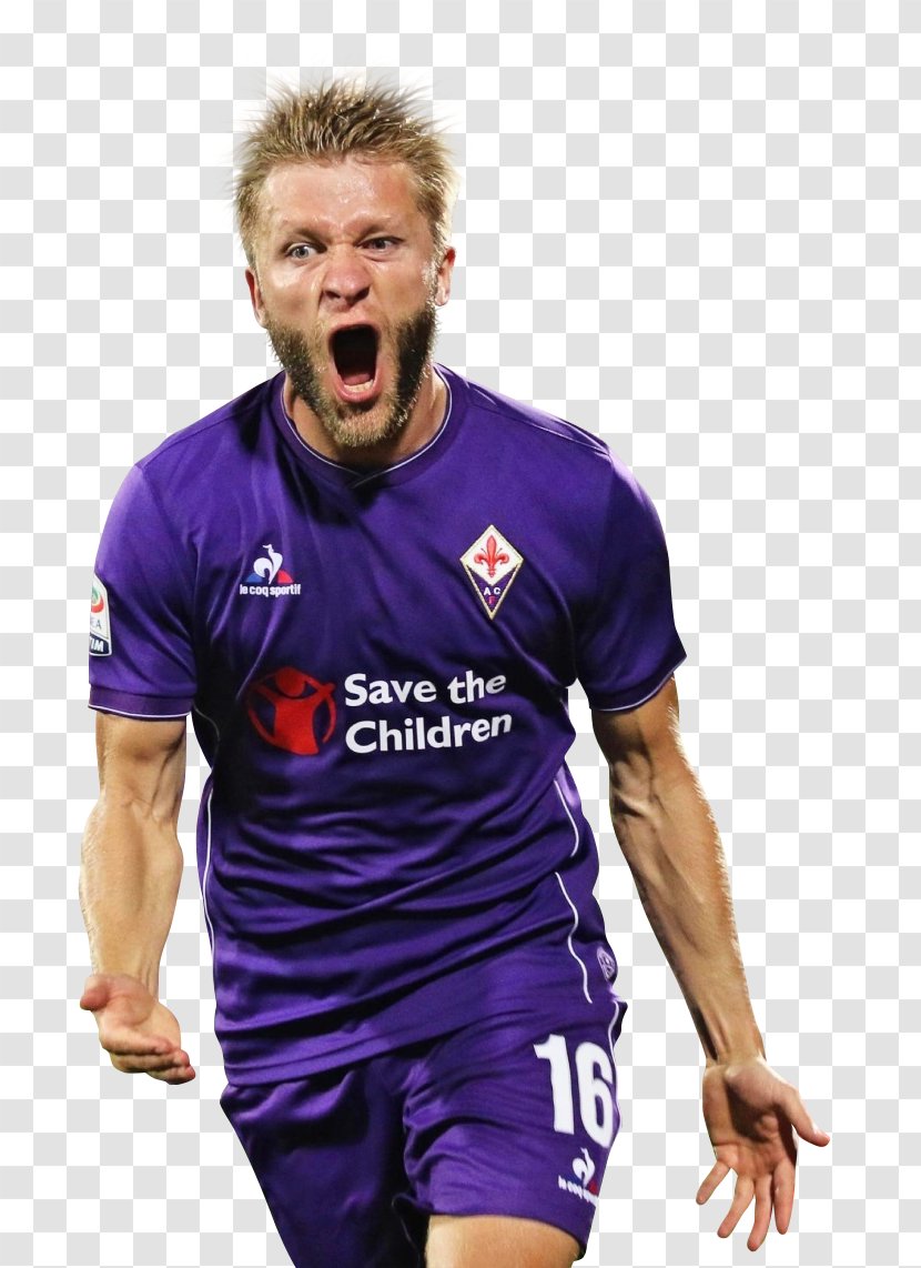 T-shirt ACF Fiorentina Football Le Coq Sportif Top - Jersey Transparent PNG