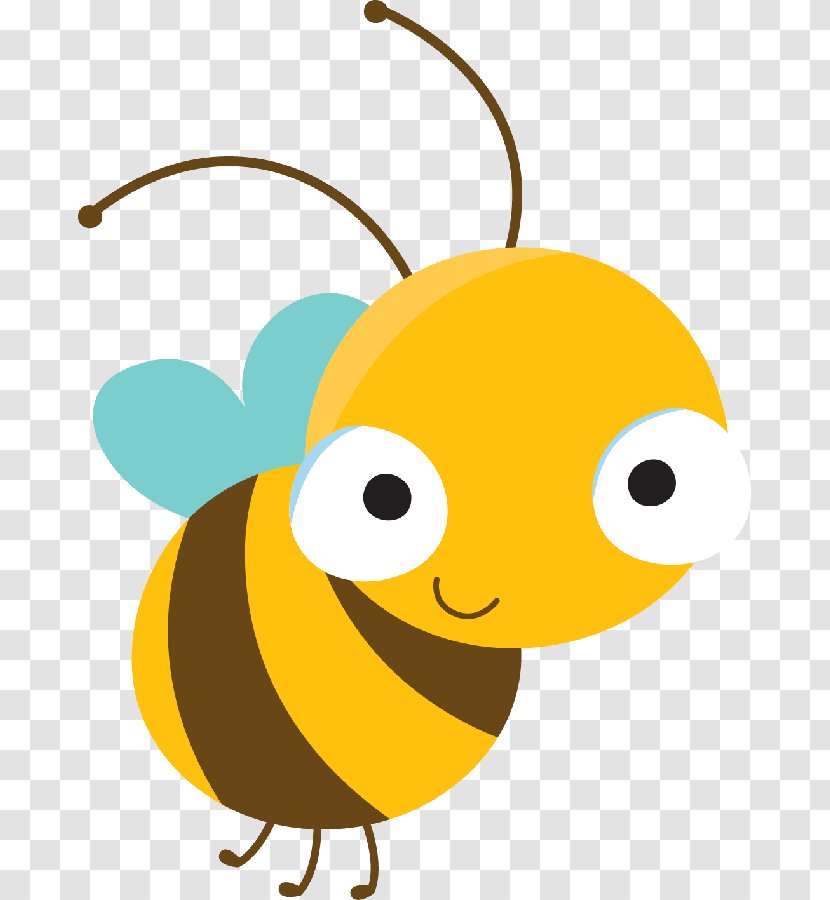 Bee Insect Clip Art - Yellow - Kit] Transparent PNG