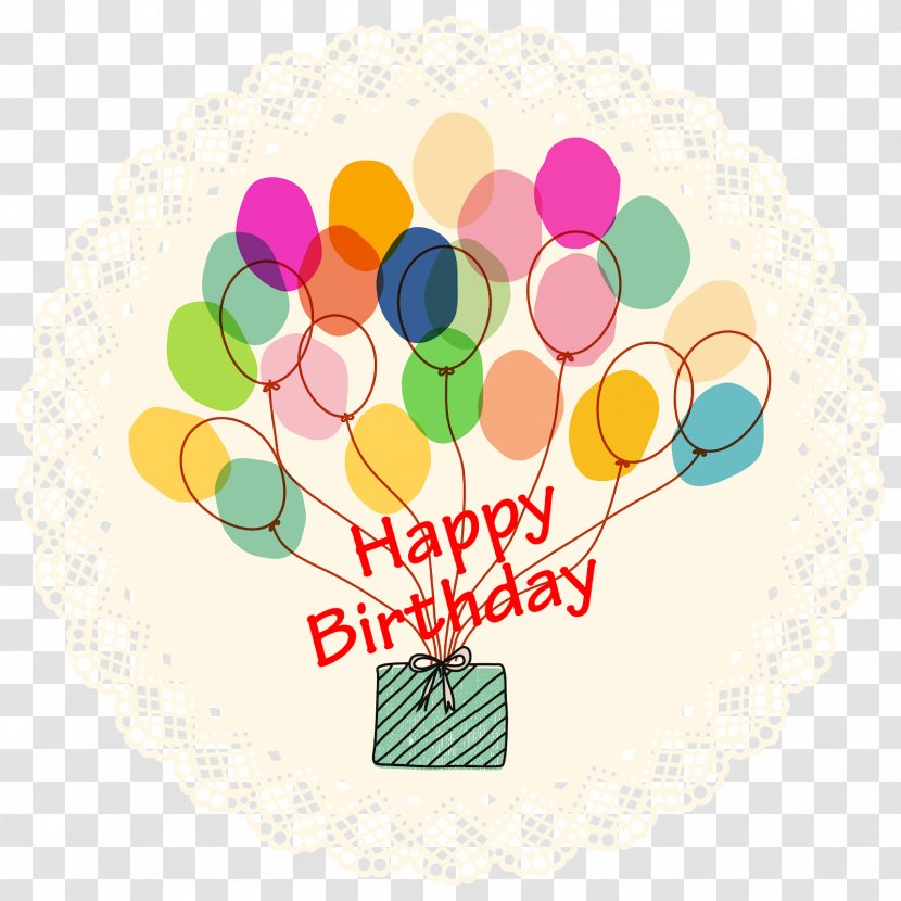 Greeting & Note Cards Birthday Greetings Design Illustrator - Happy Transparent PNG