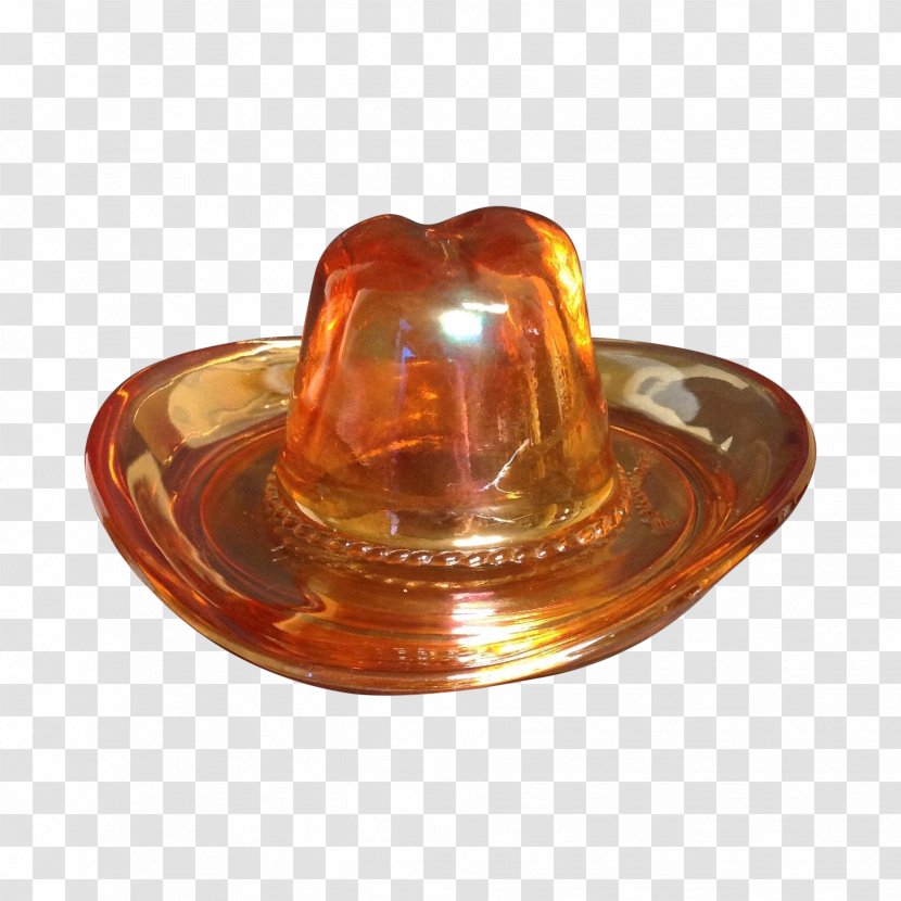 Cowboy Hat Carnival Glass - Gallon Transparent PNG