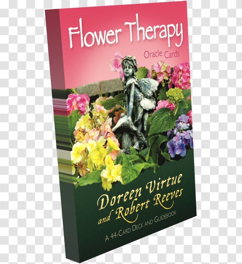 Flower Therapy: Welcome The Angels Of Nature Into Your Life Messages From Cards: Oracle Cards Virágterápia Healing With Fairies: Book - Flora Transparent PNG