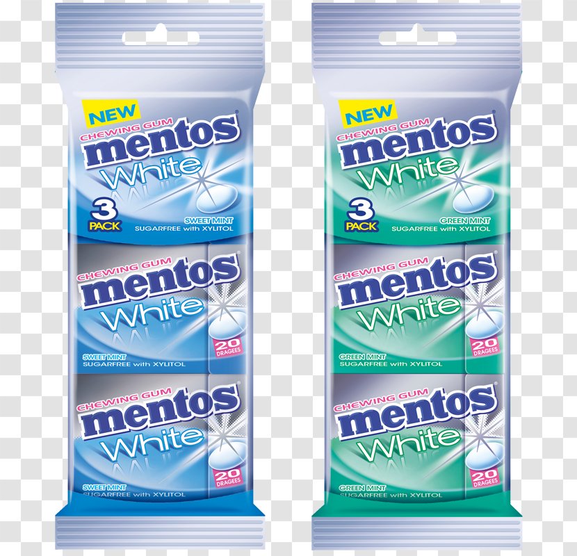Chewing Gum Household Cleaning Supply Mentos University Of North Dakota - Mint Transparent PNG
