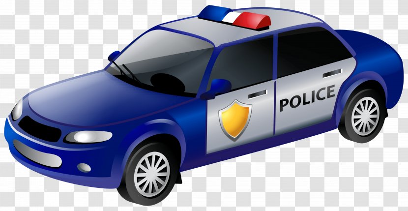 Police Car Officer Clip Art - Cartoon Transparent PNG