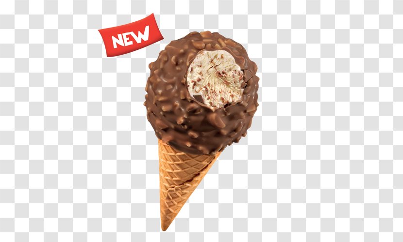 Chocolate Ice Cream Cones Balls - Wall S Transparent PNG