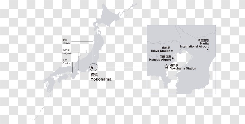 Tokyo Vector Map Mapa Polityczna - Blank - Creative Japan Transparent PNG