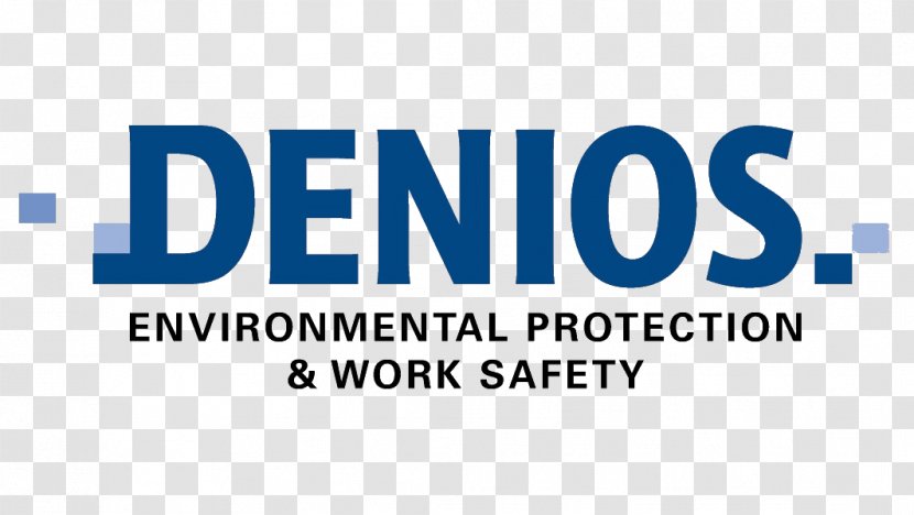 Logo DENIOS, Inc. Business - Blue Transparent PNG