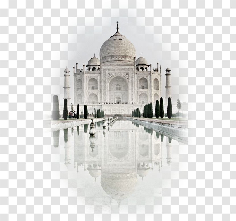 Taj Mahal New7Wonders Of The World Monument Mausoleum Incredible India Transparent PNG