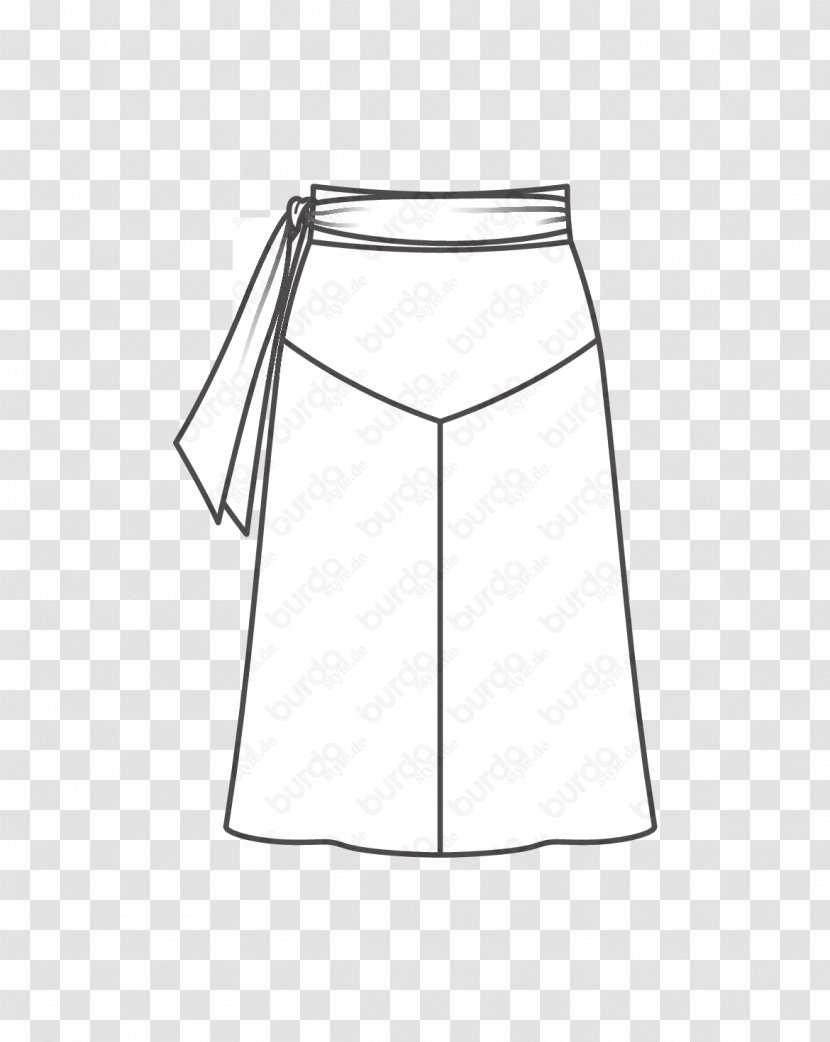 Dress Skirt Outerwear - Monochrome Transparent PNG