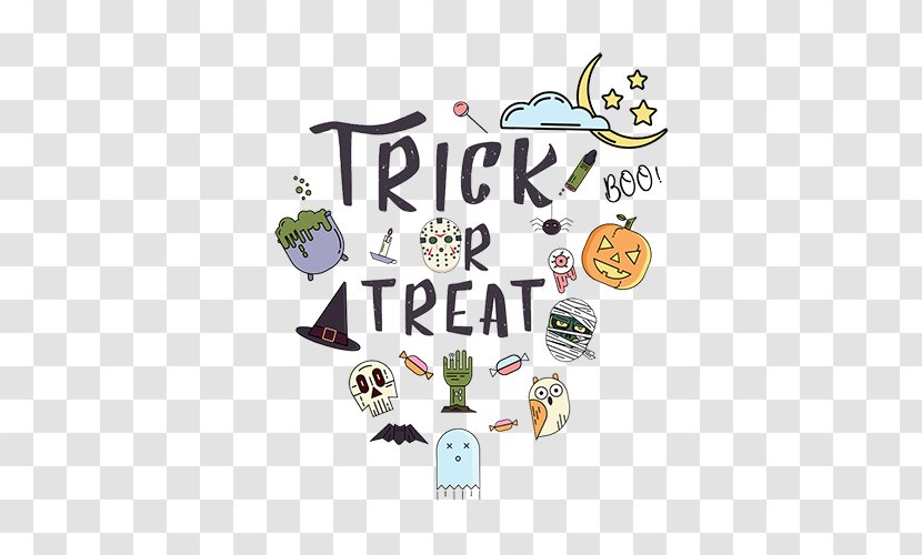 Halloween Trick-or-treating Jack-o'-lantern Icon - Illustration - Trick,or,treat Transparent PNG