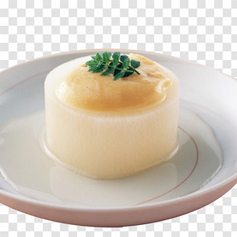 Panna Cotta Custard Blancmange Cheese Pudding Cream - Dessert Transparent PNG