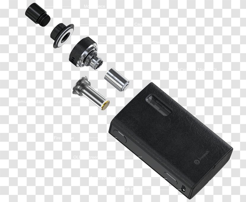 Electronic Cigarette Tobacco Atomizer Electric Battery - Watercolor Transparent PNG