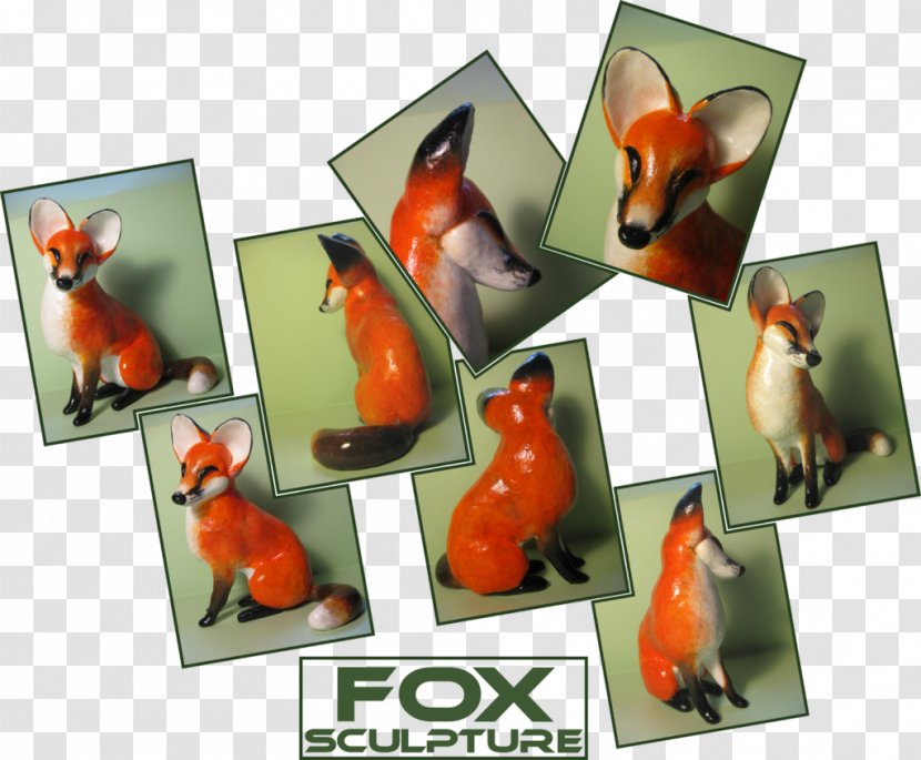 Fauna Beak - Orange - Painted Fox Transparent PNG