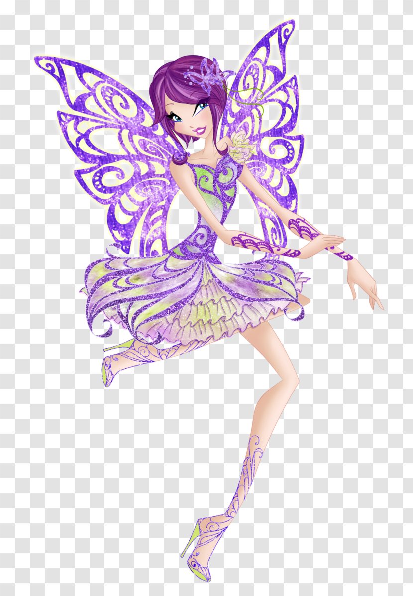 Tecna Musa Bloom Stella Aisha - Mythical Creature - Fairy Wings Transparent PNG