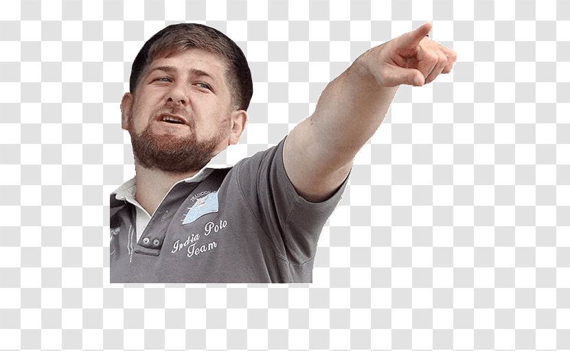 Ramzan Kadyrov Chechnya Telegram Sticker - Arm Transparent PNG