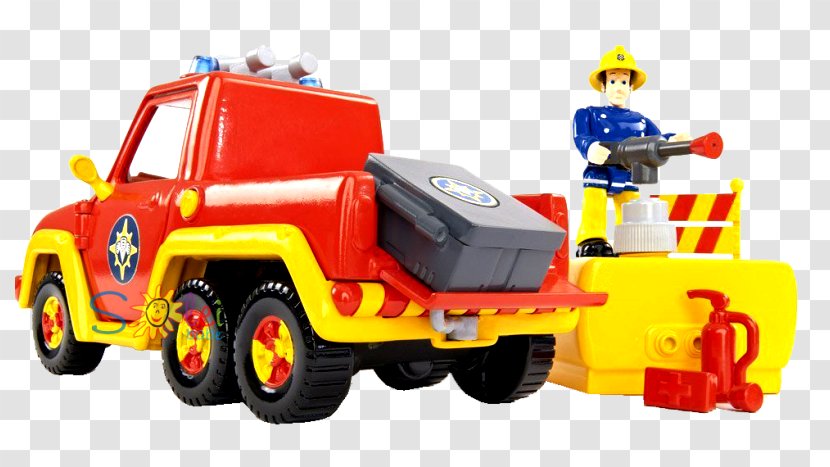 Firefighter Fire Engine Vehicle Siren - Fireman Sam The Great Of Pontypandy Transparent PNG
