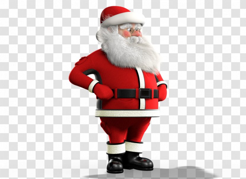 Santa Claus Christmas Ornament Mascot - Naughty Transparent PNG